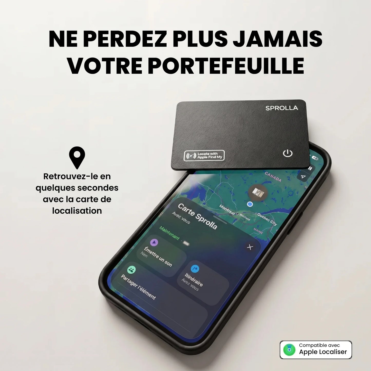 Carte de localisation SPROLLA™